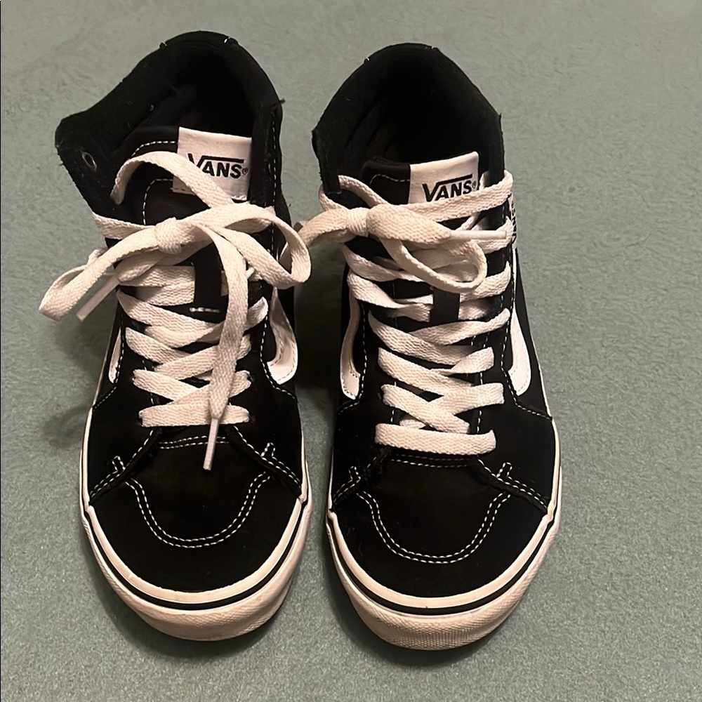 Vans Classic Black and White High-Tops